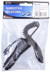 Nabíječka telefonu 12/24V MICRO USB - 2