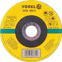 Kotouč na kámen 125 x 22 x 3,2 mm vypouklý