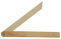 Úhelník 400 mm nastavitelný dřevěný